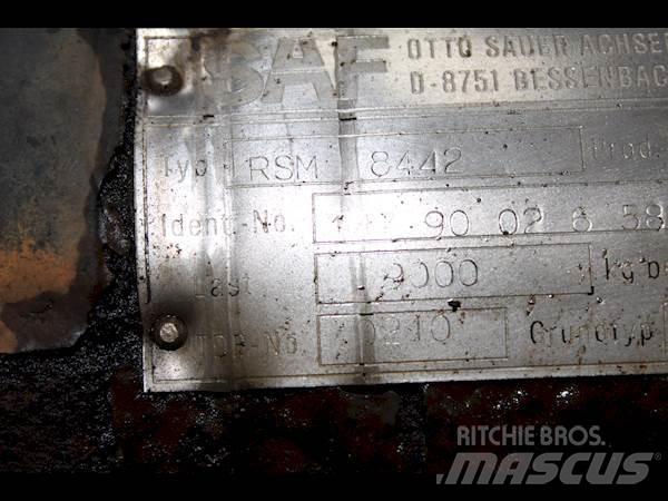 SAF RSM 8442 Axles