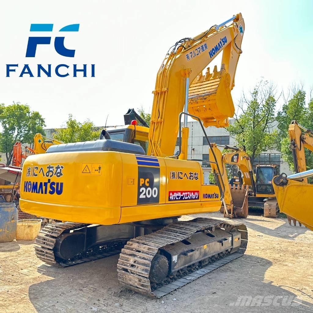 Komatsu PC 200-8 Crawler excavators