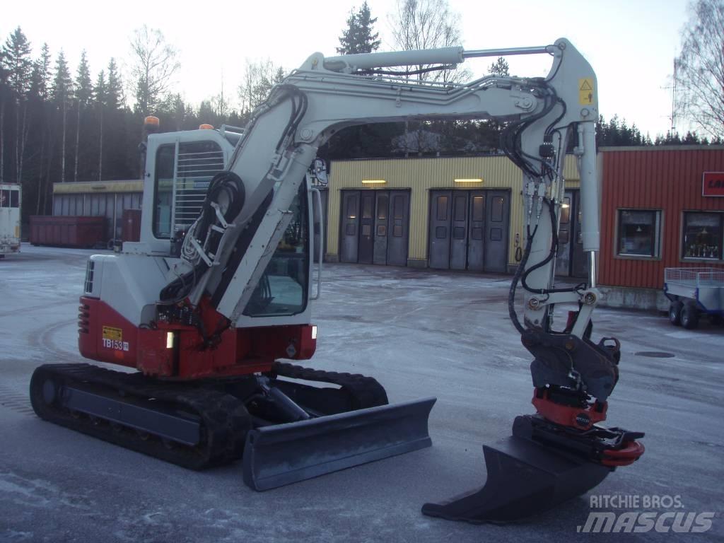 Takeuchi TB153FR Mini excavators < 7t (Mini diggers)