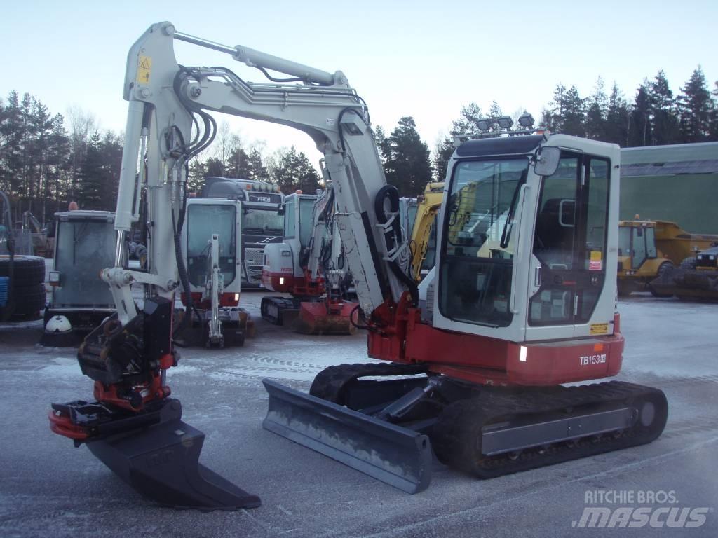 Takeuchi TB153FR Mini excavators < 7t (Mini diggers)