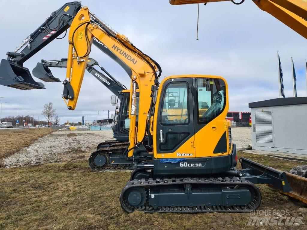 Hyundai R60CR-9A Mini excavators < 7t (Mini diggers)