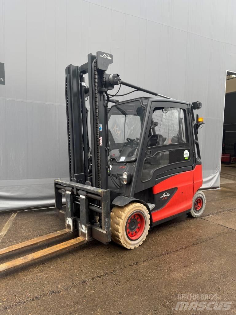 Linde E50HL-01 Electric forklift trucks