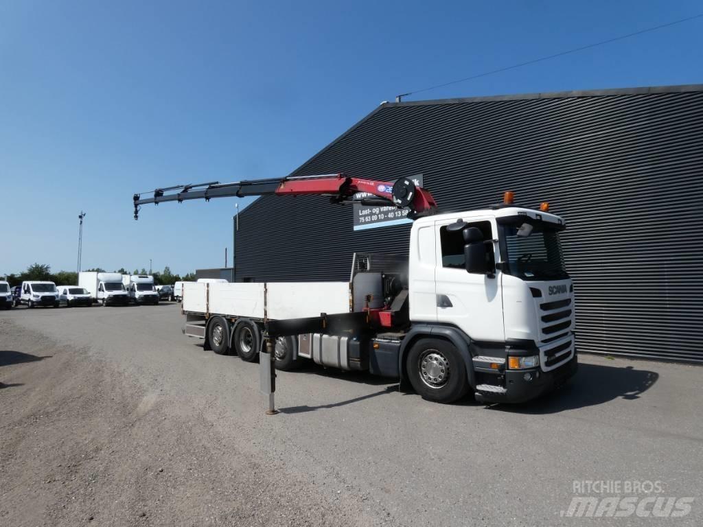 Scania G 450 Truck mounted cranes