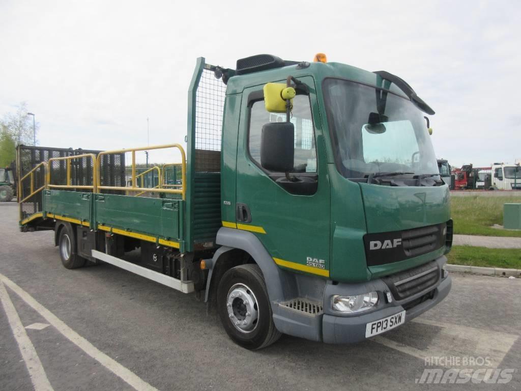 DAF 45.180 Beavertail Flatbed / winch trucks