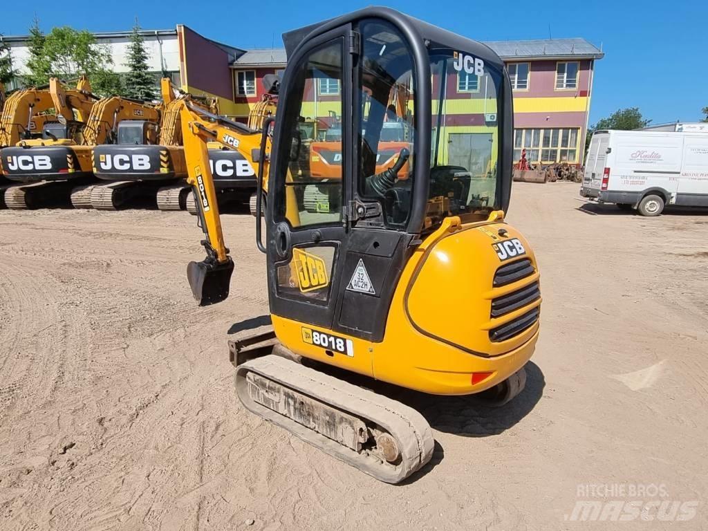JCB 8018 Mini excavators < 7t (Mini diggers)