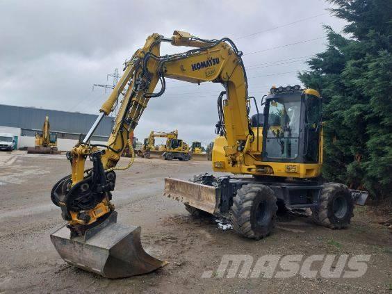 Komatsu PW138MR-11 Wheeled excavators