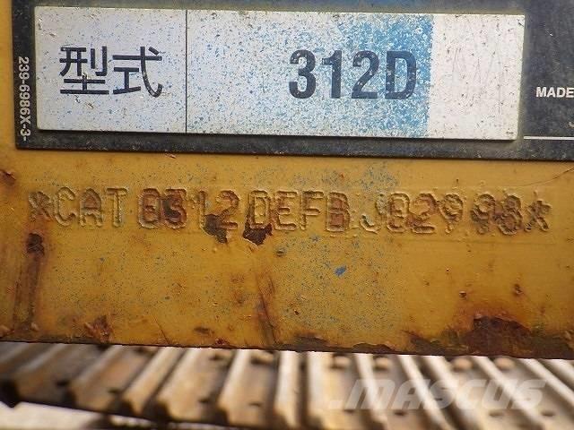 CAT 312 D Crawler excavators