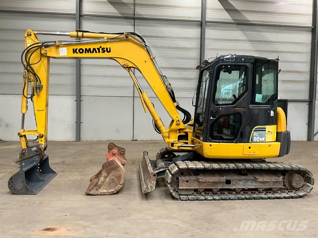 Komatsu PC 80 MR-3 Mini excavators  7t - 12t