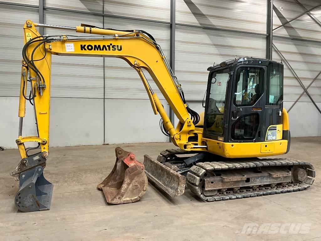 Komatsu PC 80 MR-3 Mini excavators  7t - 12t