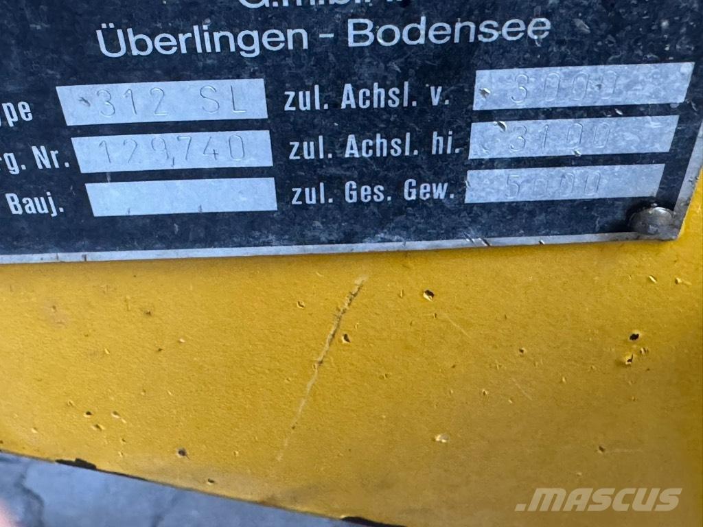 Kramer-allrad 312 SL Wheel loaders