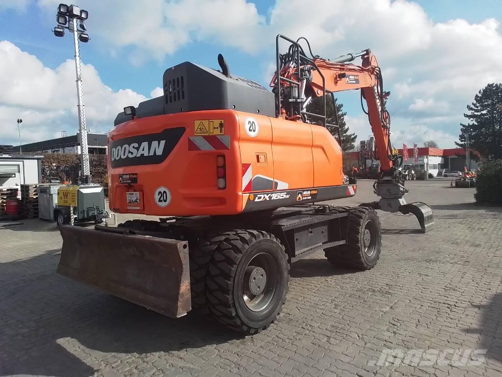 Doosan DX 165 W-5 Wheeled excavators