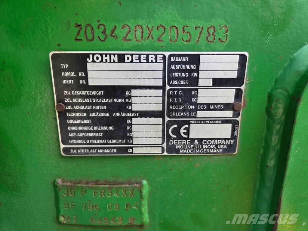 John Deere 3420 Telehandlers