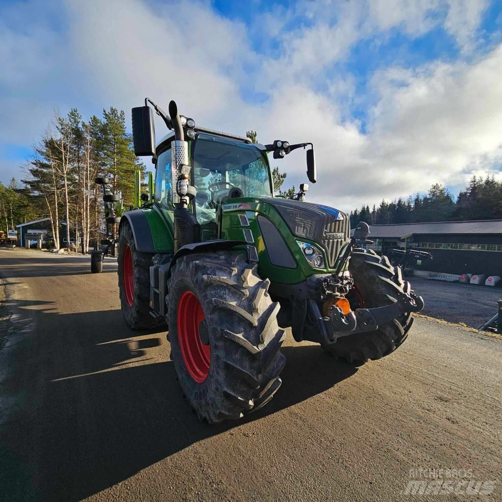 Fendt 516 Profi Plus Tractors