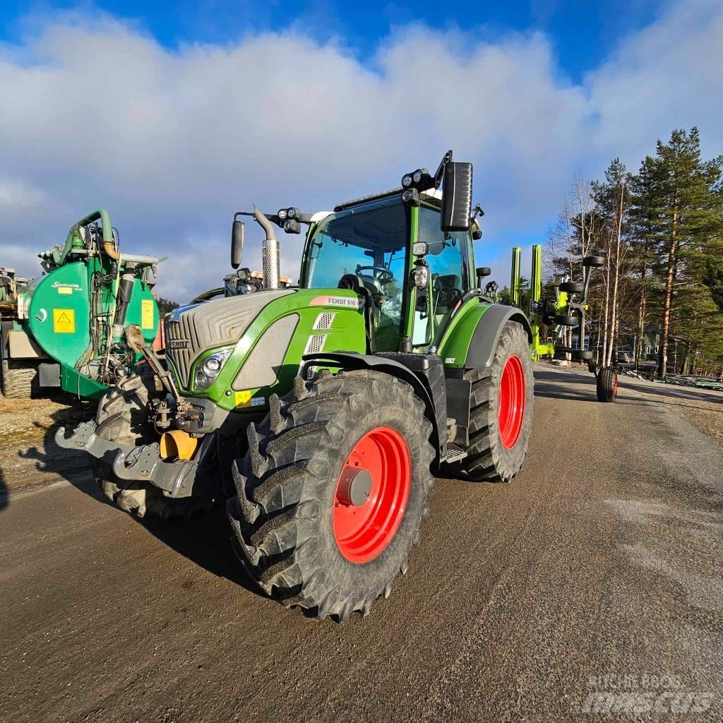Fendt 516 Profi Plus Tractors