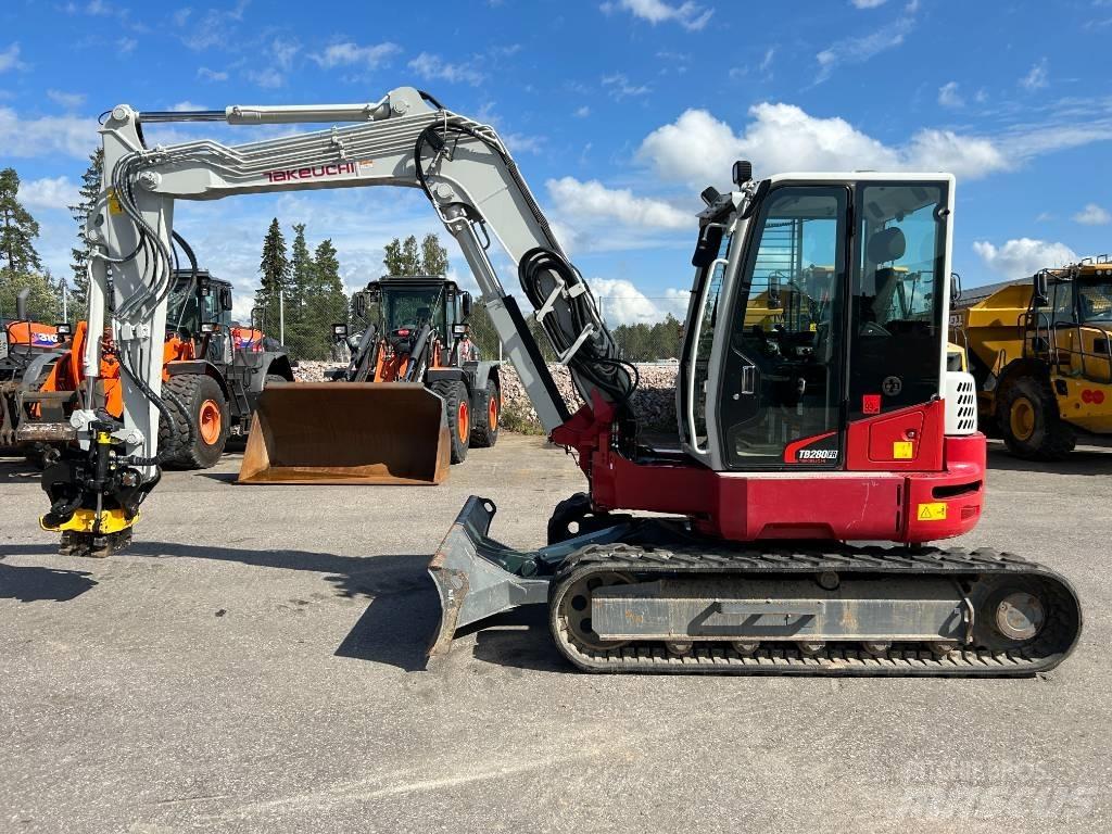 Takeuchi TB280FR Mini excavators  7t - 12t