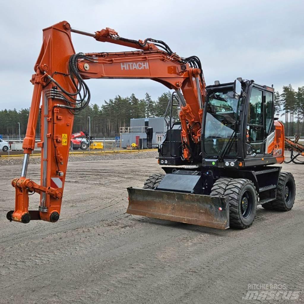 Hitachi ZX 135W Wheeled excavators
