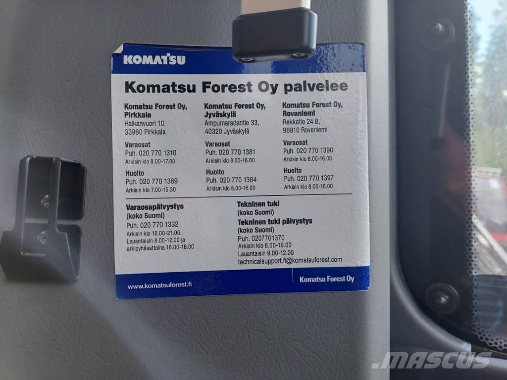 Komatsu 901 XC Harvesters