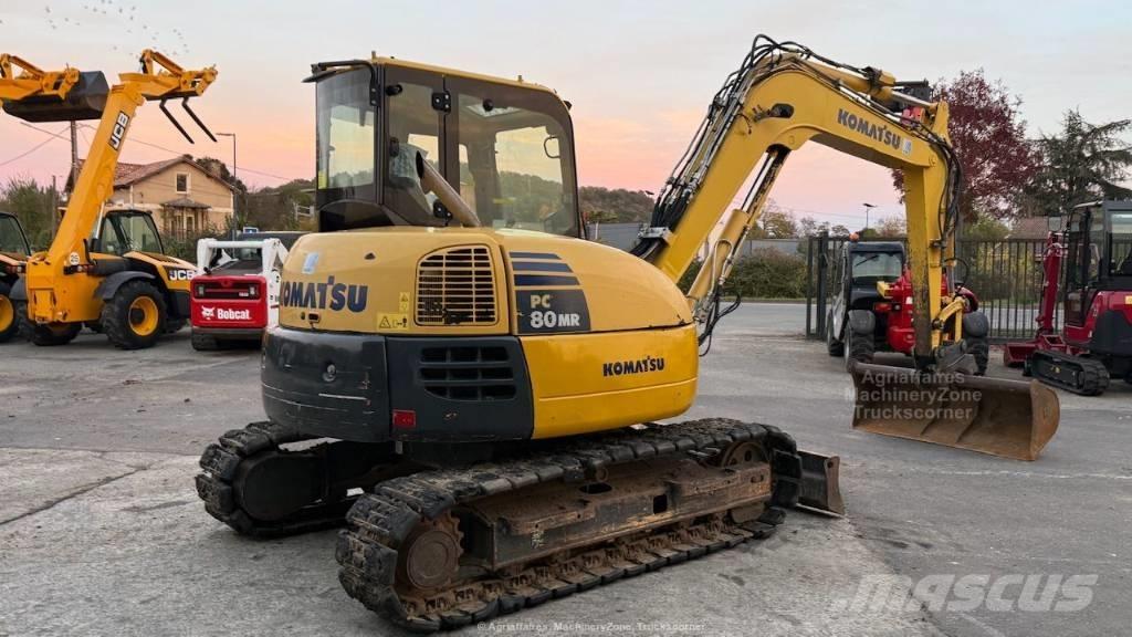 Komatsu PC 80 MR-3 Mini excavators  7t - 12t