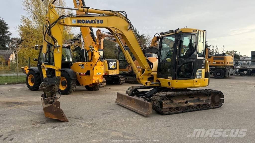 Komatsu PC 80 MR-3 Mini excavators  7t - 12t