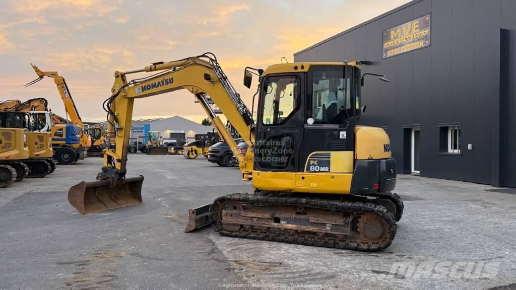 Komatsu PC 80 MR-3 Mini excavators  7t - 12t