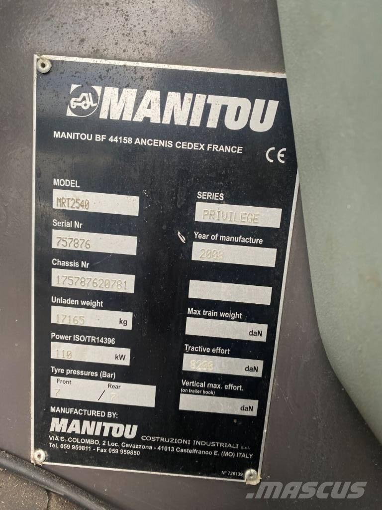 Manitou MRT 2540 Telescopic handlers