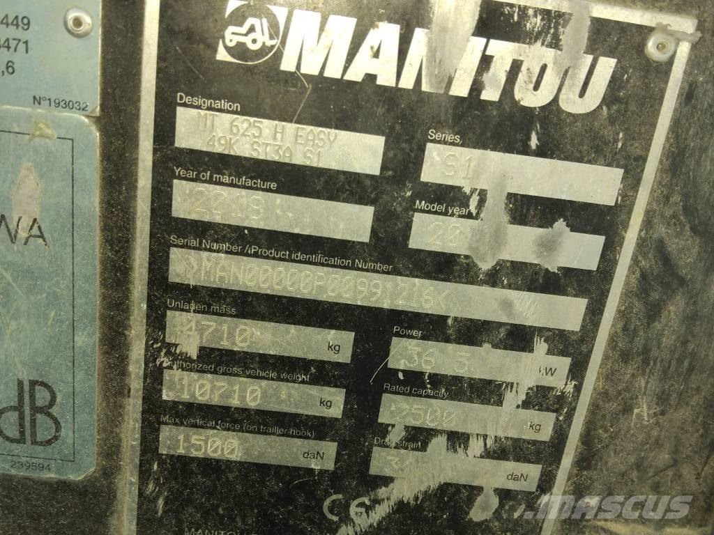 Manitou MT 625 Telescopic handlers