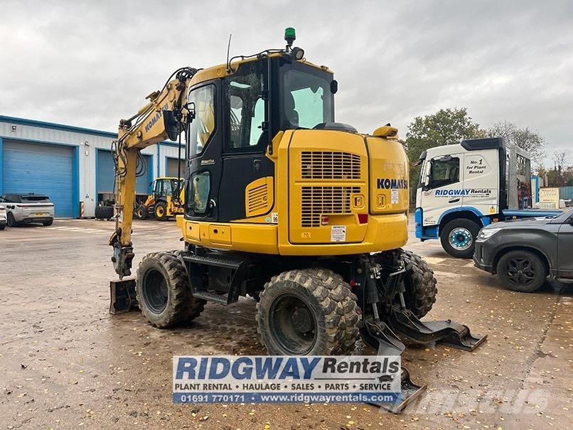 Komatsu PW 98 MR-11 Wheeled excavators