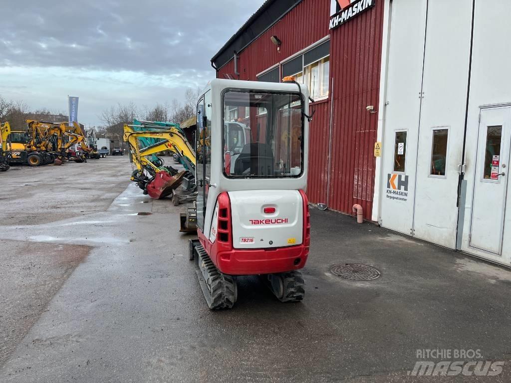 Takeuchi TB 216 Mini excavators < 7t (Mini diggers)