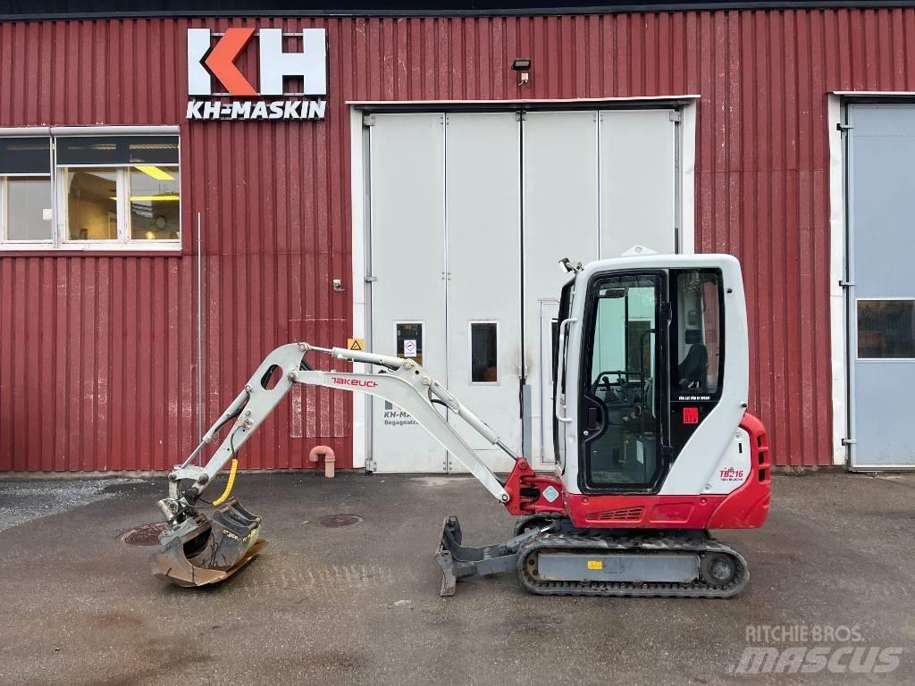 Takeuchi TB 216 Mini excavators < 7t (Mini diggers)