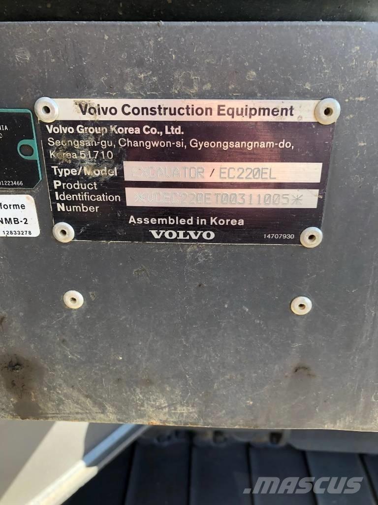 Volvo EC 220 EL Mini excavators  7t - 12t