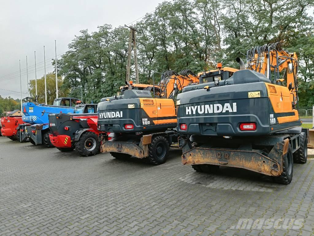Hyundai HW140 Wheeled excavators