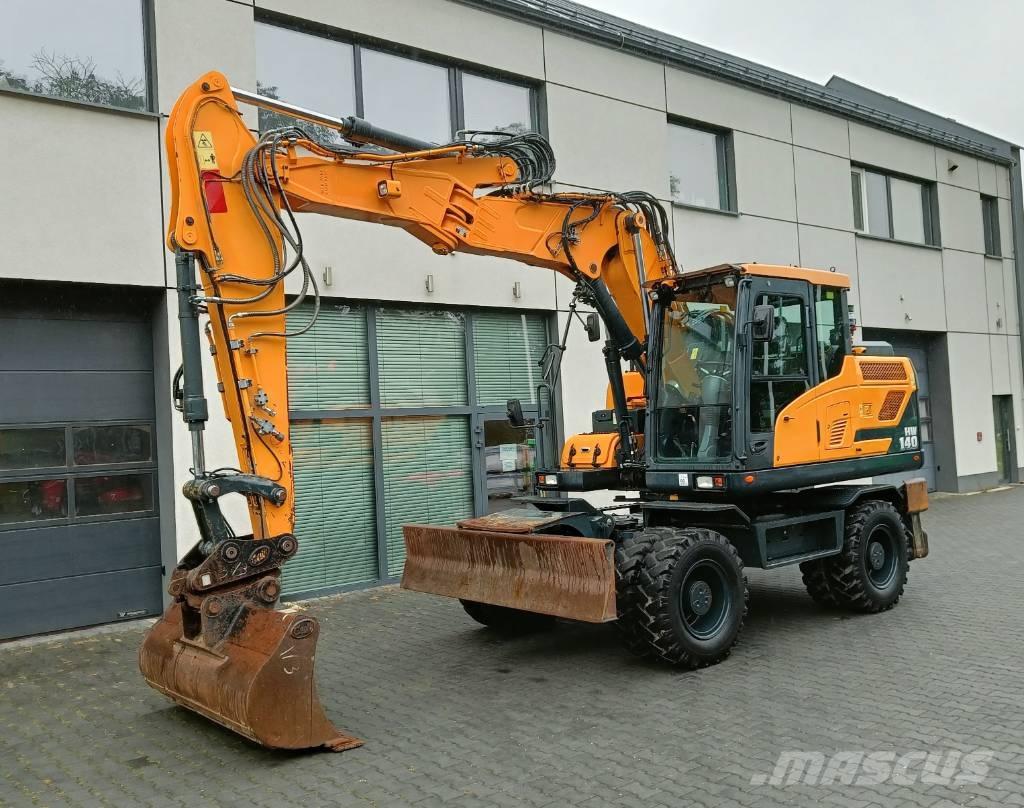 Hyundai HW140 Wheeled excavators