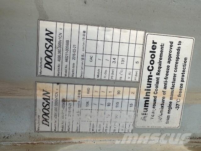 Doosan DL 450-5 Radiators