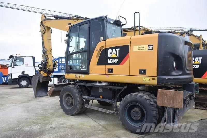 CAT M316F Wheeled excavators