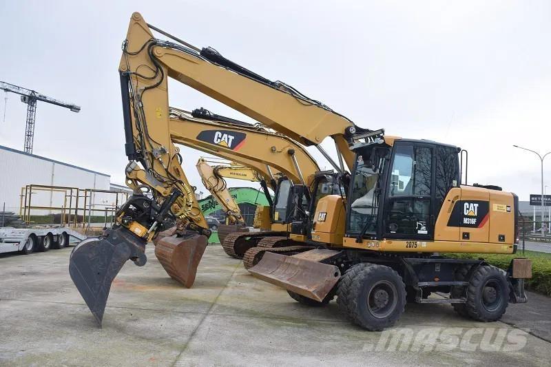 CAT M316F Wheeled excavators