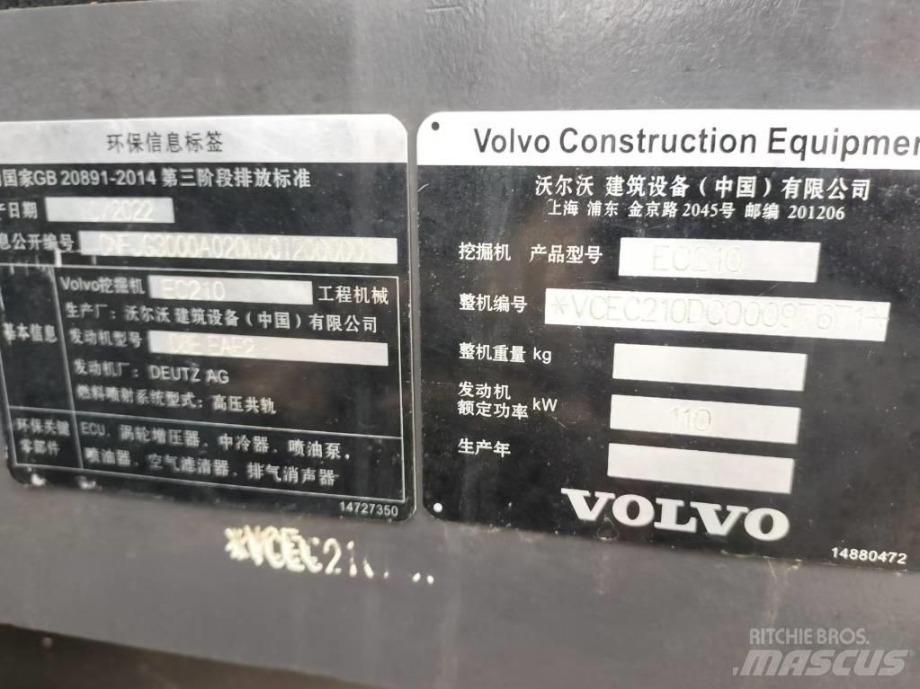 Volvo EC 210 Crawler excavators