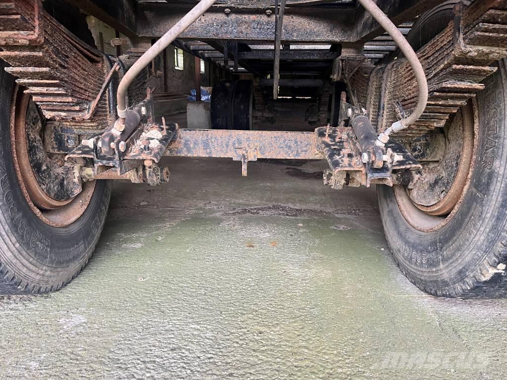  Halmvogn 4 hjulet Bale trailers