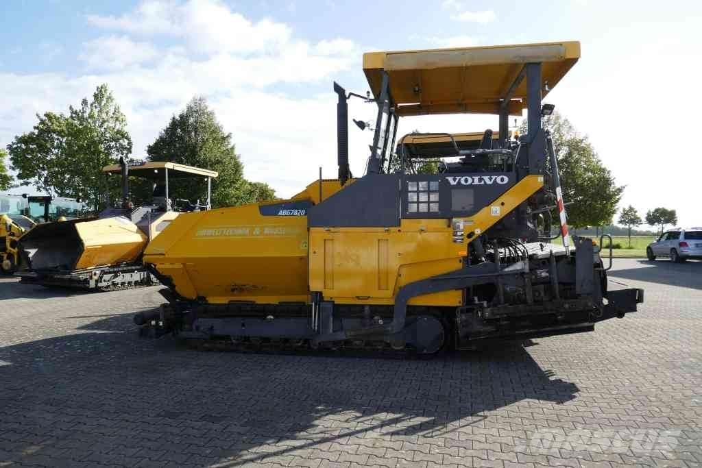 Volvo ABG 7820 Asphalt pavers