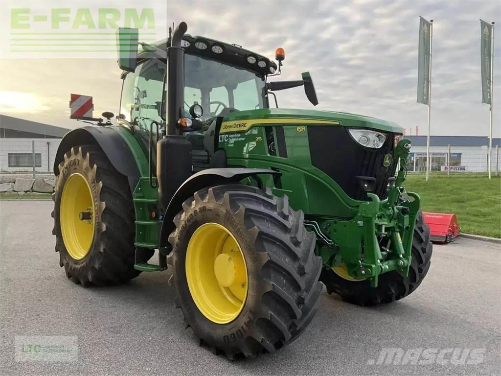 John Deere 6r 215 Tractors