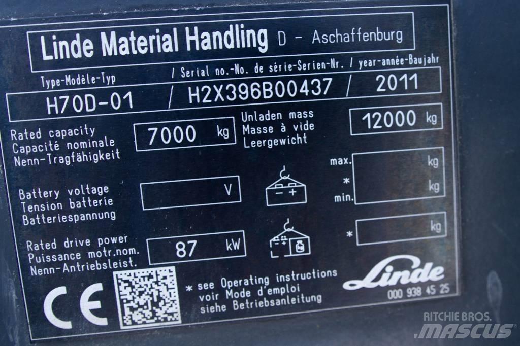 Linde H70D-01 Diesel trucks