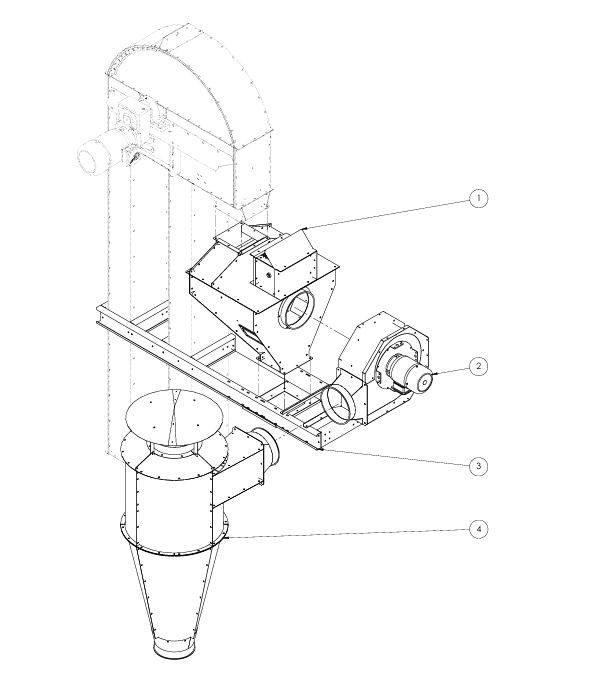  Aspiration PPA60 Grain cleaning machines
