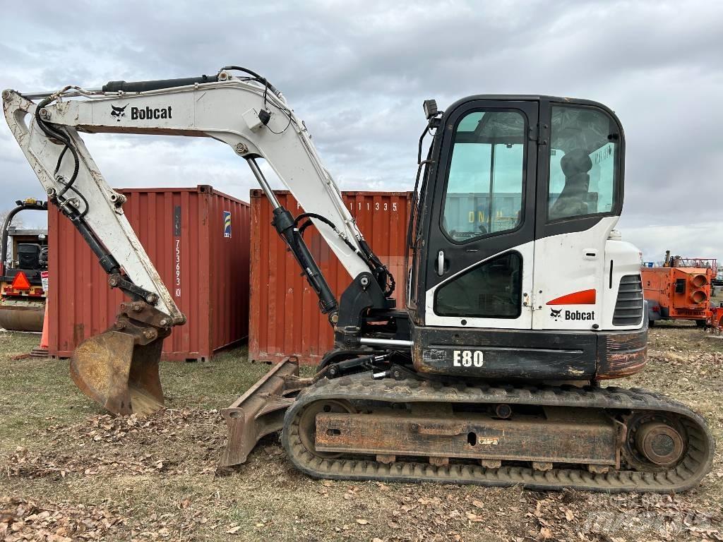 Bobcat E 80 Crawler excavators