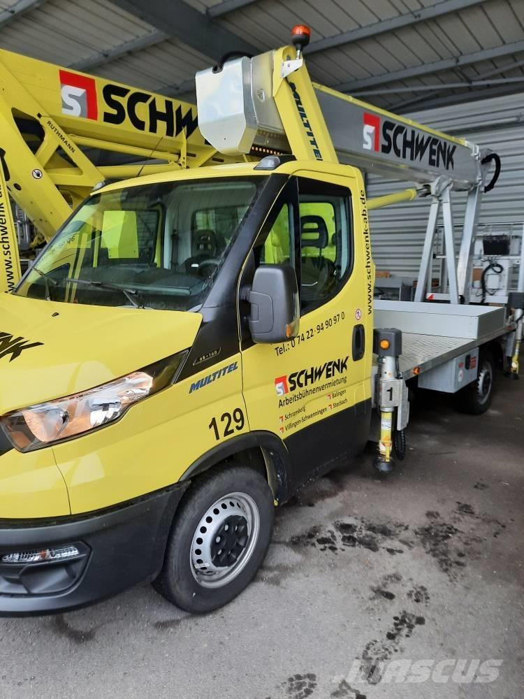 Multitel MJE 250 3.5 Truck mounted platforms