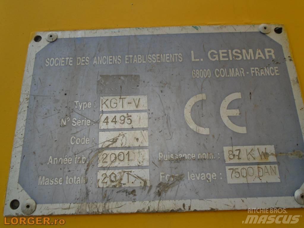 Geismar KGT-V Wheeled excavators