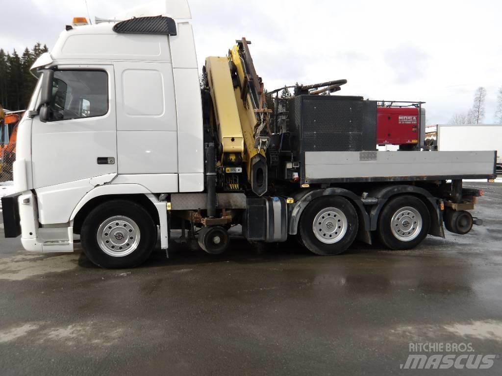 Volvo FH 13 6x2 Truck mounted cranes