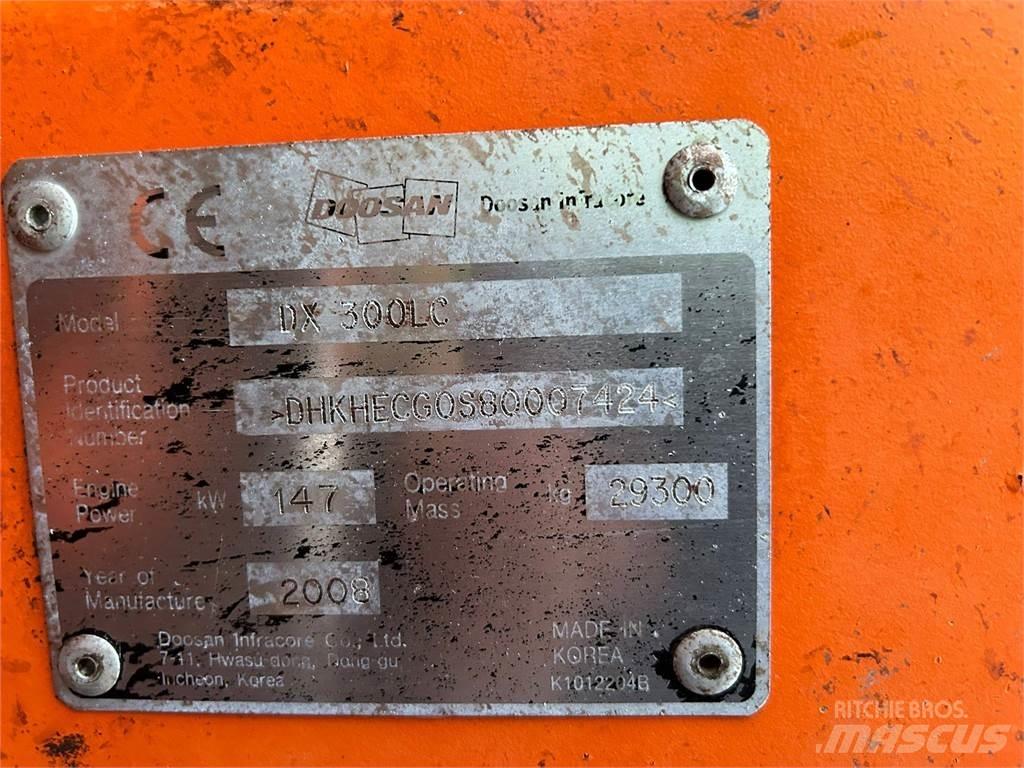 Doosan DX300LC Long reach excavators