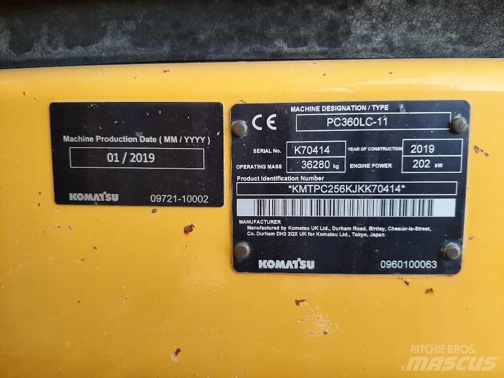 Komatsu PC 360 LC-11 Crawler excavators