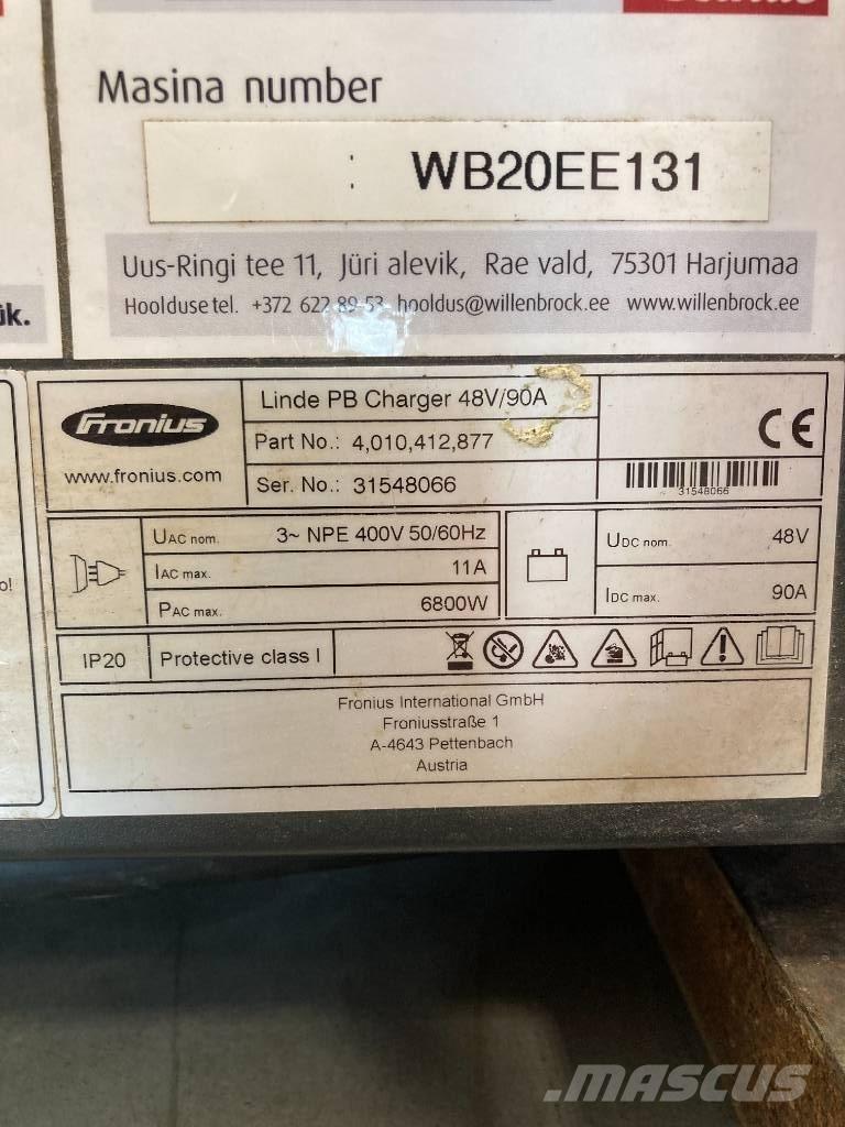 Linde E 16 P Electric forklift trucks