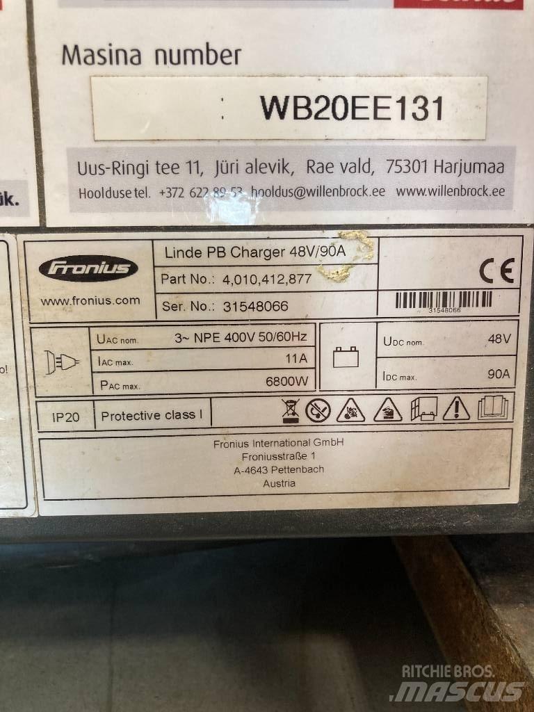Linden E16P/386-02 Electric forklift trucks