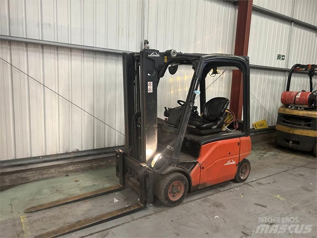 Linde E16P-01 Electric forklift trucks
